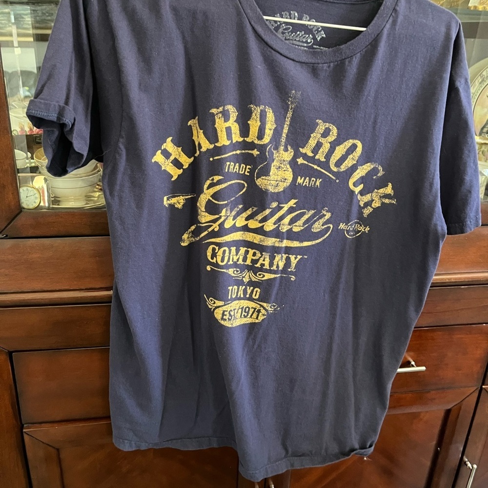 Hard Rock Cafe Blue Short Sleeve Tee